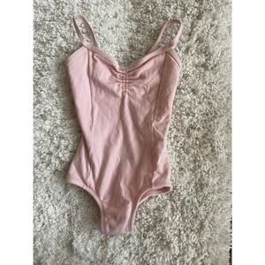Clementine girls sz. 4/6 pink leotard. Cute, comfortable